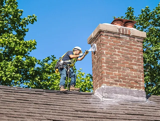 Fairfield Chimney Sweep performing an inspection with advanced tools in Fairfield, CT