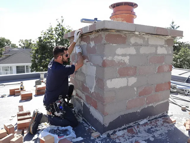 Advanced chimney repair process by Fairfield Chimney Sweep in Fairfield, CT